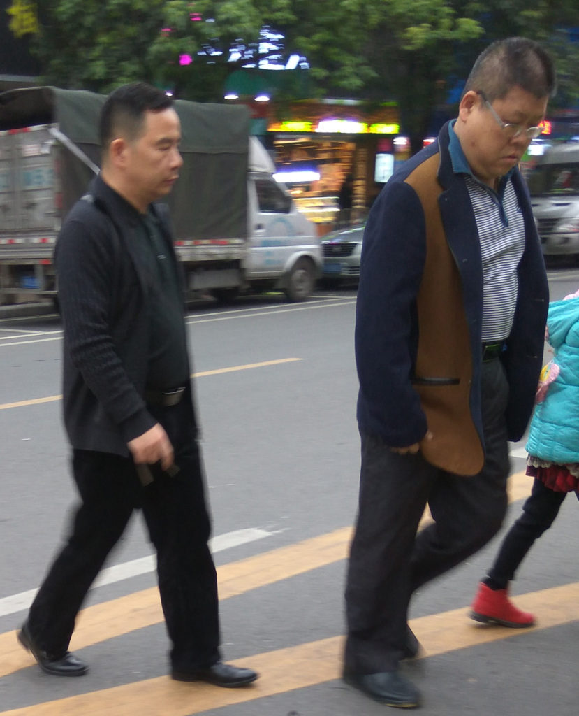 中年眼镜皮鞋polo衫皮带灰西裤黑西裤2胖熊图片